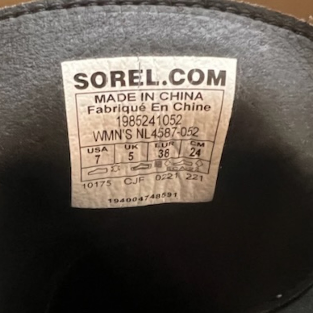 LAST PAIR! Sorel Women's Joan of Arctic Wedge III Lace Boot - Picture 8 of 8